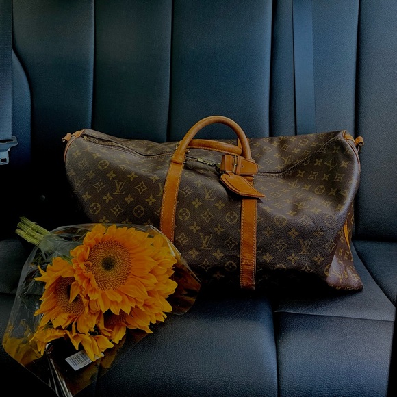 Pre loved ❤️LOUIS VUITTON Monogram Bandoliere 55 - Picture 1 of 9